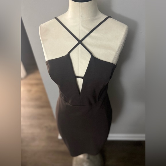 💚Nordstrom ASTR the label Olive Green M Dress💚 - Picture 3 of 9